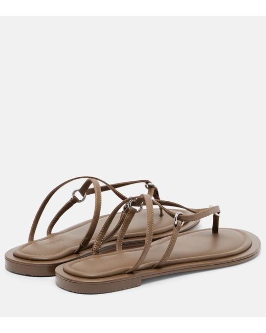 A.Emery Brown Nanaka Leather Sandals