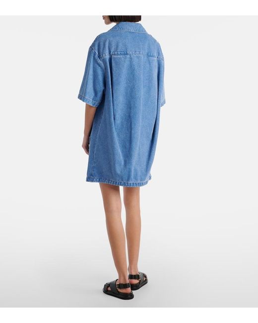 Marni Blue Denim Dress