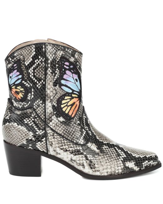 rainbow snake boots