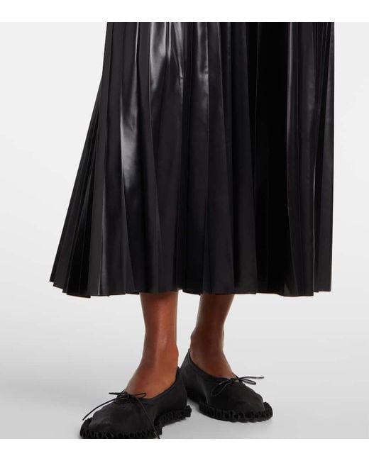 Junya Watanabe Black Maxirock Aus Jersey