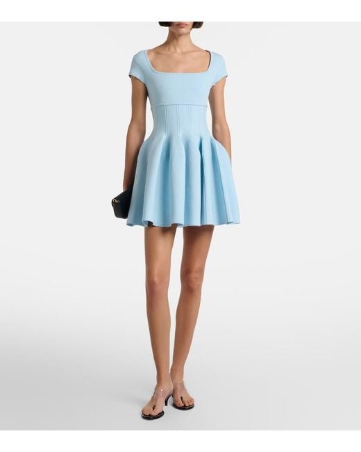 Jonathan Simkhai Blue Gallagher Minidress