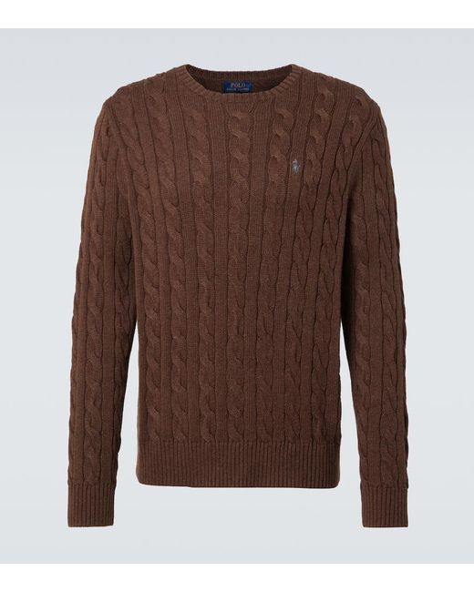 Pullover di Polo Ralph Lauren in Brown da Uomo