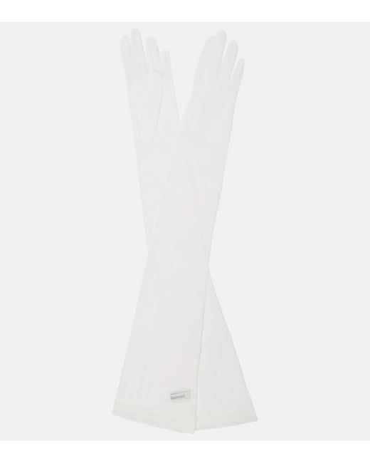 Vivienne Westwood White Bridal Tulle Gloves