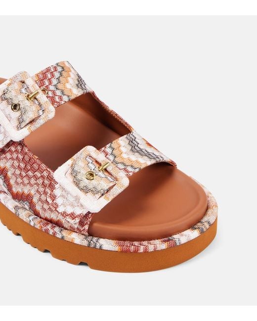 Missoni Brown Clea Sandals