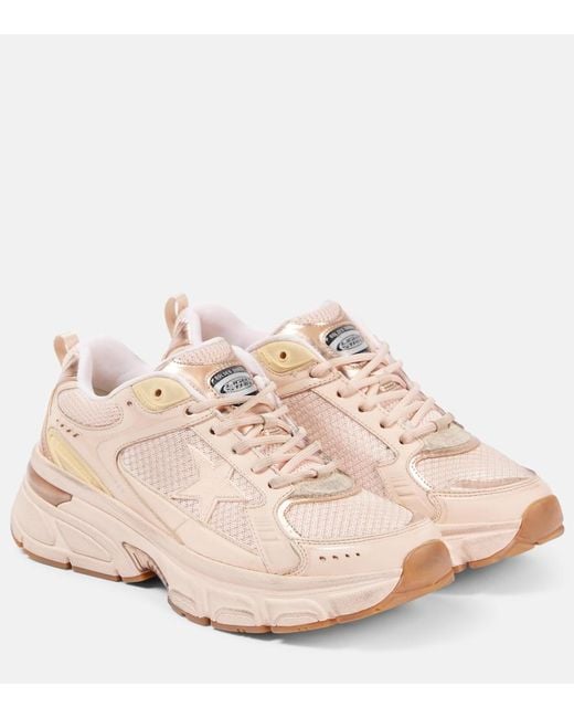 Golden Goose Deluxe Brand Pink Sneakers
