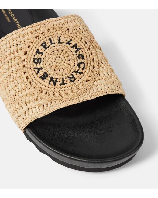 Stella McCartney Brown 'Elyse' Sandalen