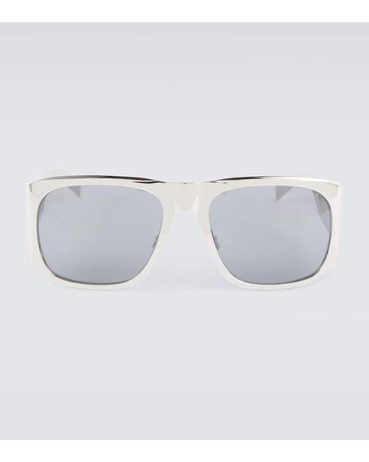 Saint Laurent Eckige Sonnenbrille SL 636 in Gray für Herren