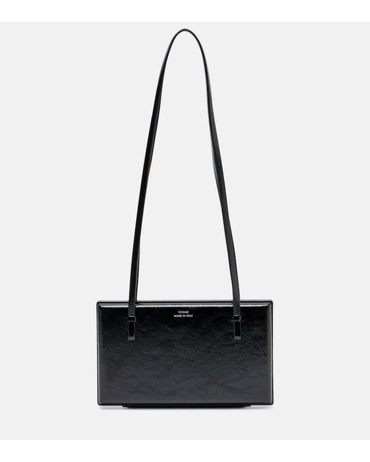 Totême Black Cocktail Leather Shoulder Bag