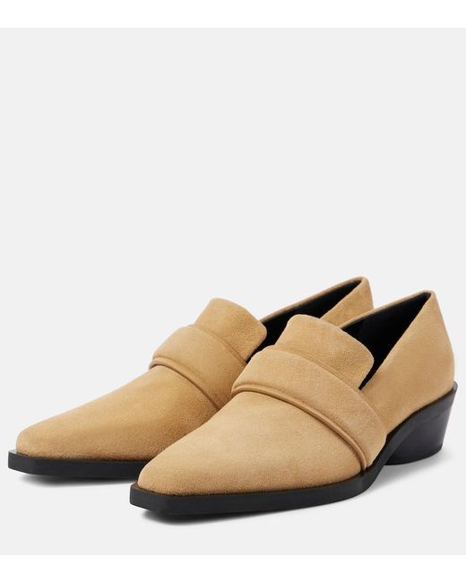 Mocassins Bronco En Daim Proenza Schouler en coloris Natural