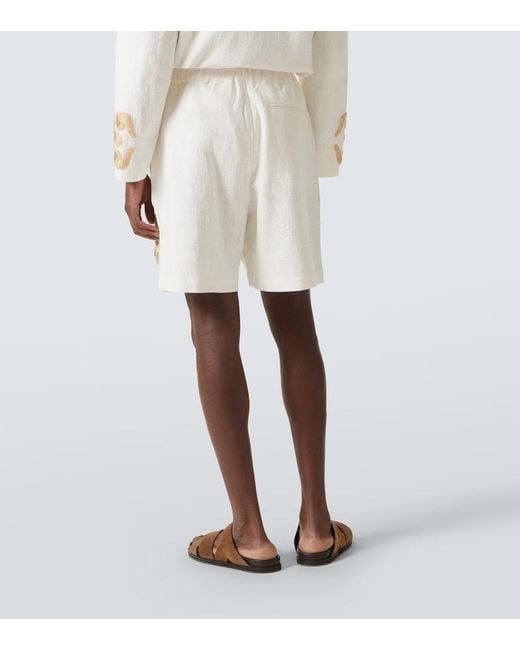 Shorts di Commas in White da Uomo