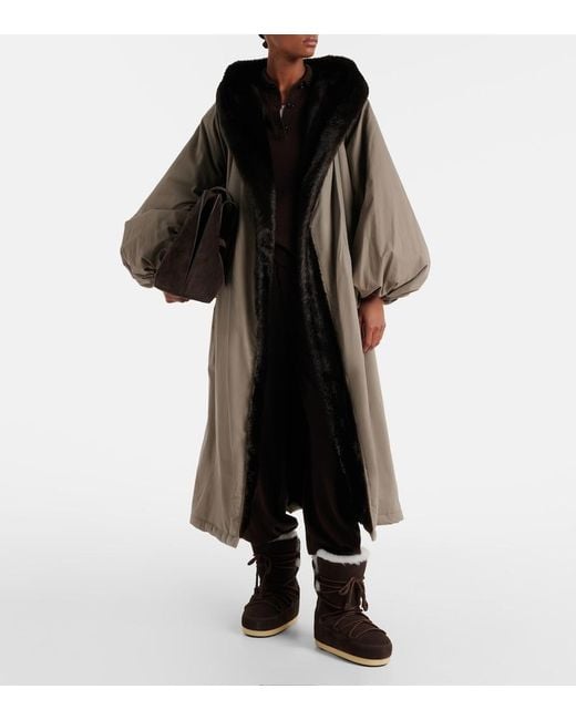 Moon Boot Black Evx Shearling-Lined Suede Snow Boots