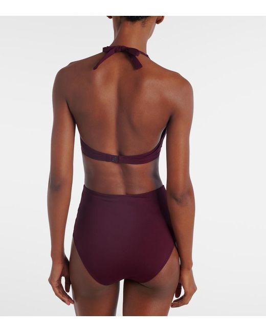 Eres Purple Mister High-Rise Bikini Bottoms