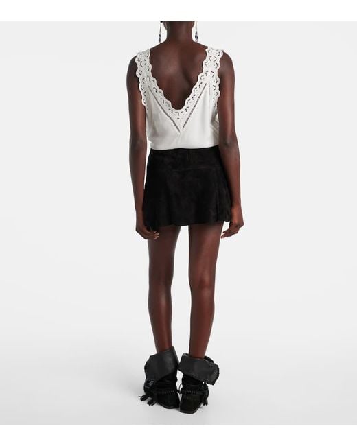 Minifalda Dilara De Ante Isabel Marant de color Black