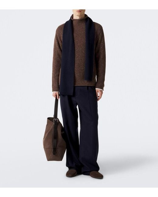 Lisa Yang Brown Cian Cashmere Sweater for men