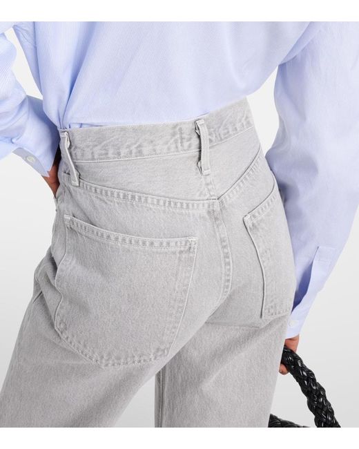Jeans regular 90s Pinch Waist di Agolde in Gray