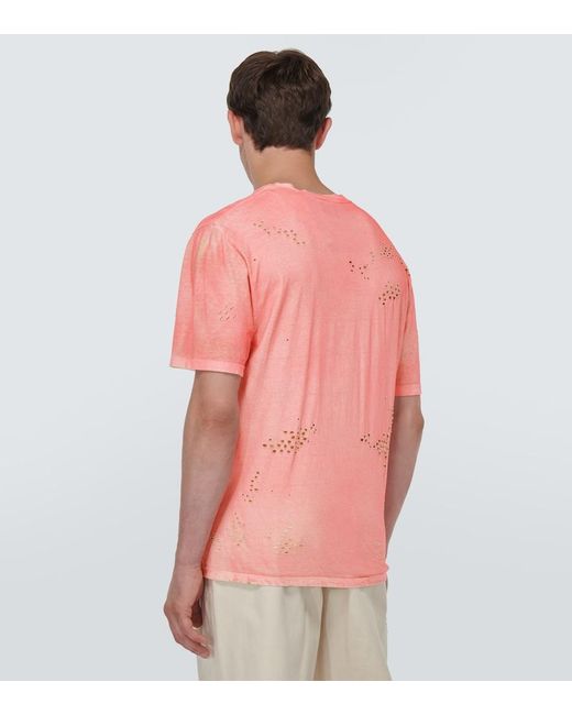 NOTSONORMAL Pink Checked Cotton Overshirt for men