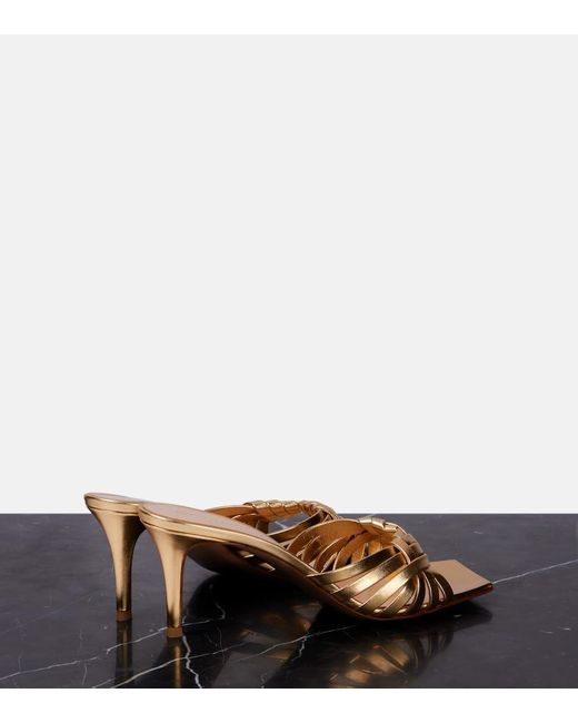 Mules di Gianvito Rossi in Natural