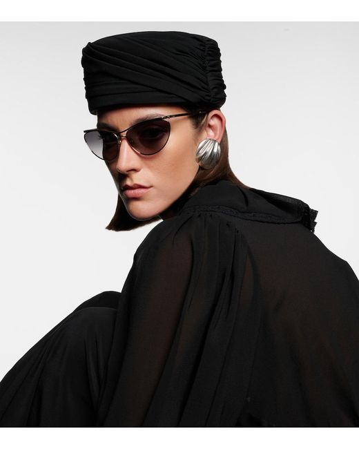 Chloé Gray Uma Cat-Eye Sunglasses