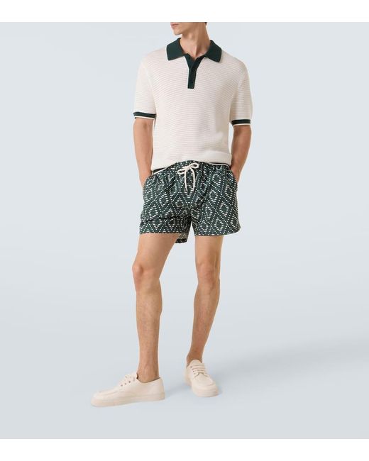 Polo Vidal di Frescobol Carioca in White da Uomo