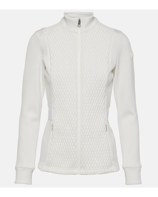 Fusalp White Meryl Technical Jacket