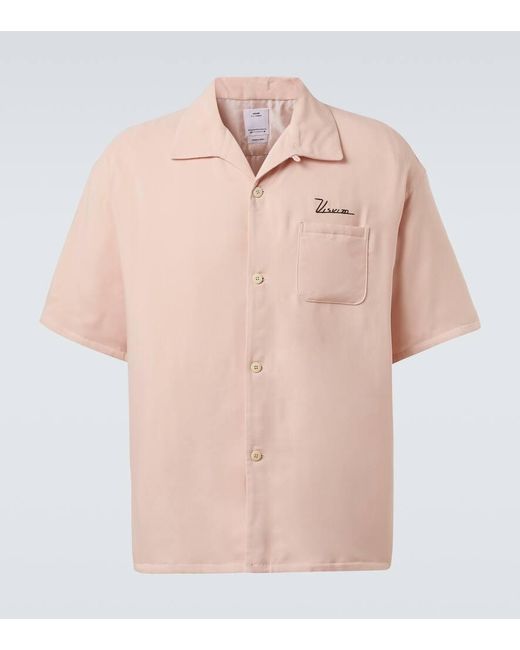 Camisa Bowling Grayson De Plumas Visvim de hombre de color Pink