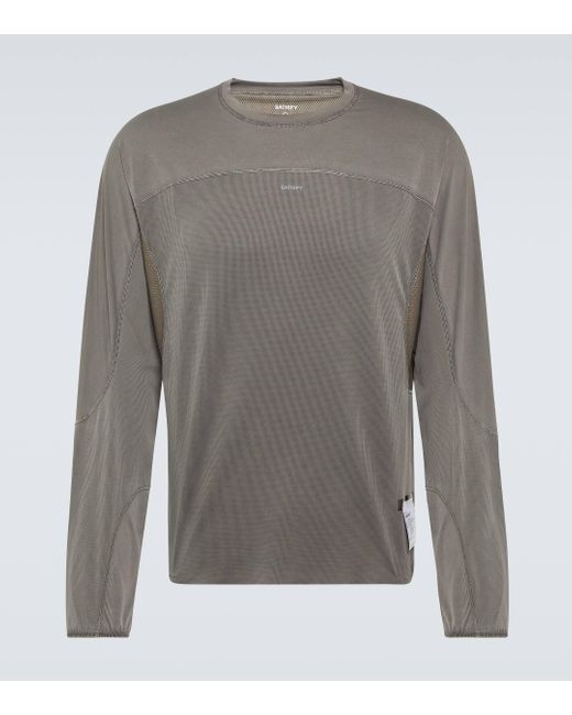 Sweat-shirt AuraLite Satisfy pour homme en coloris Gray