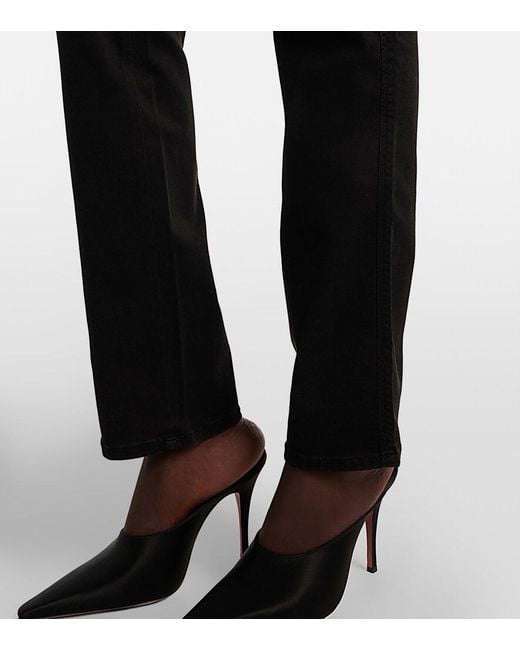7 For All Mankind Black Kimmie Slim Jeans