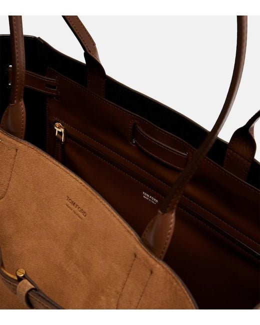 Borsa Audrey Medium di Tom Ford in Brown