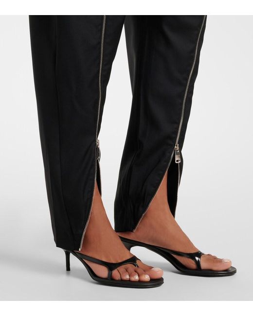 Coperni Black Halterneck Virgin Wool Jumpsuit