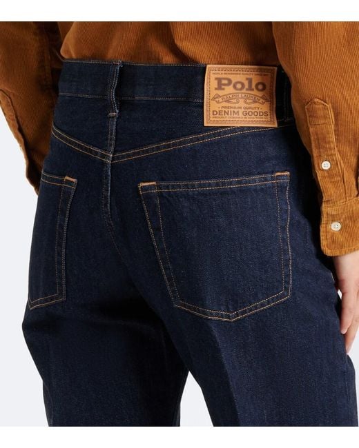 Polo Ralph Lauren Blue Straight Leg Jeans