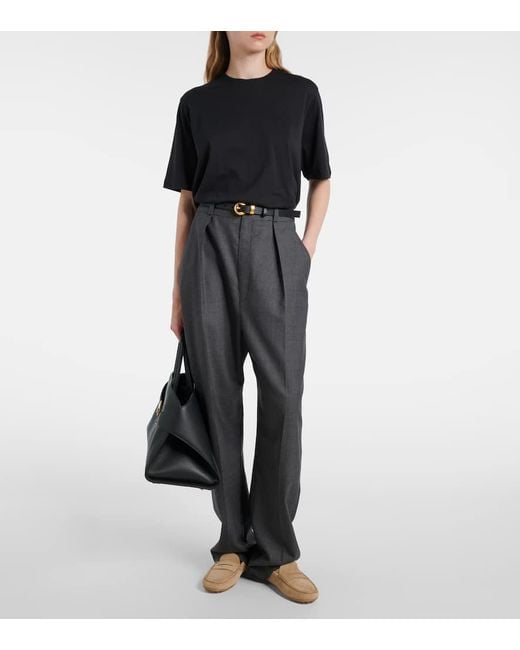 Tod's Natural Mokassins Gommino Bubble Aus Veloursleder