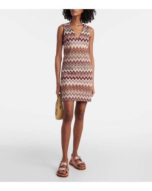 Missoni Brown Mia Raschel Sandals