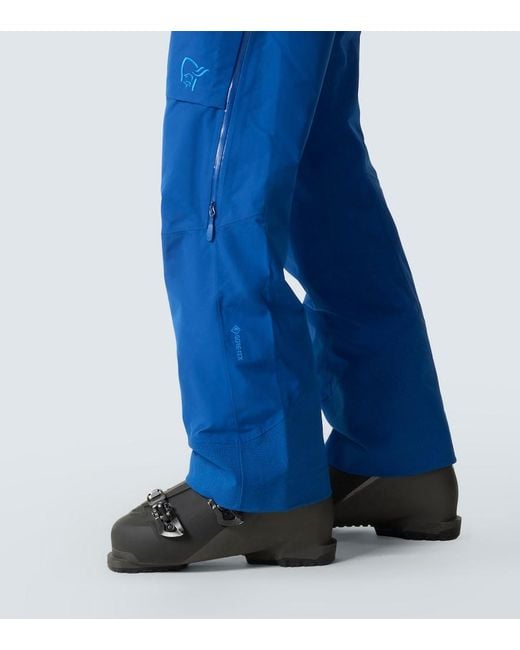 Norrona Blue Lofoten Ski Pants for men