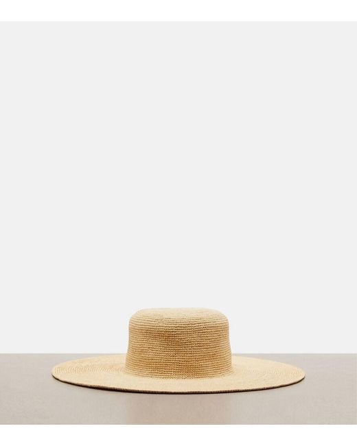 Loewe Natural Paula's Ibiza Anagram Raffia Sun Hat
