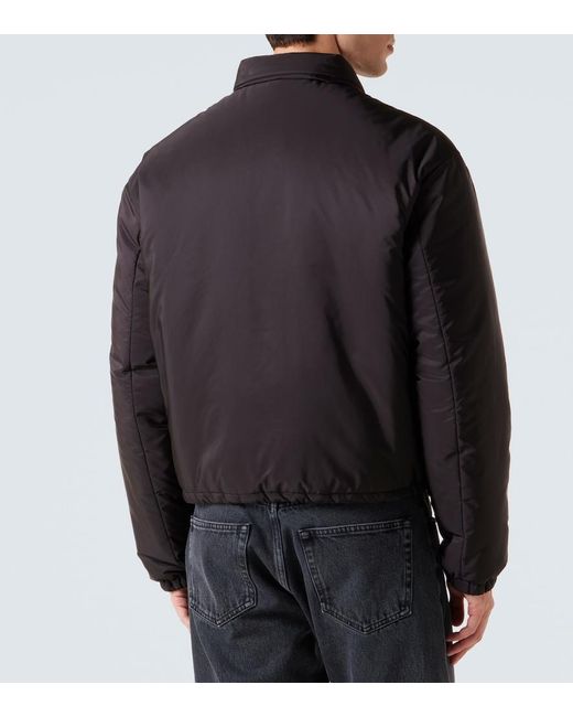 Prada Blue Re-Nylon Padded Jacket for men