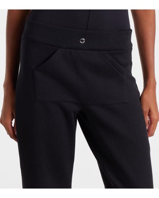Coperni Blue Low-Rise-Hose Aus Einem Baumwollgemisch