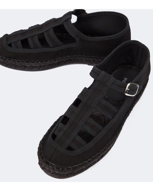 Espadrilles Peggy En Toile Bode pour homme en coloris Black