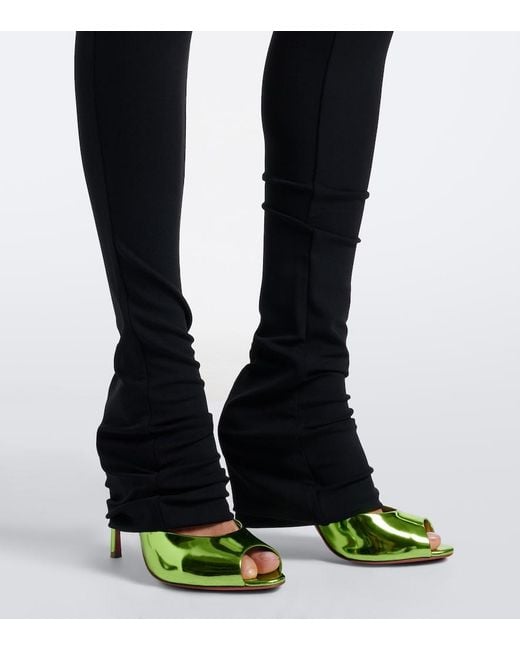 Mules Me Dolly di Christian Louboutin in Green
