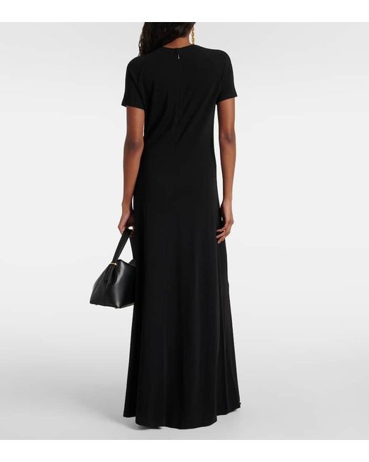 Totême  Black Jersey Maxi Dress