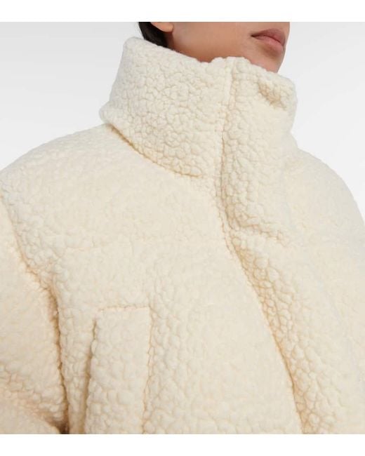 CORDOVA Natural Wattierte Jacke Kozzy Aus Teddyfleece
