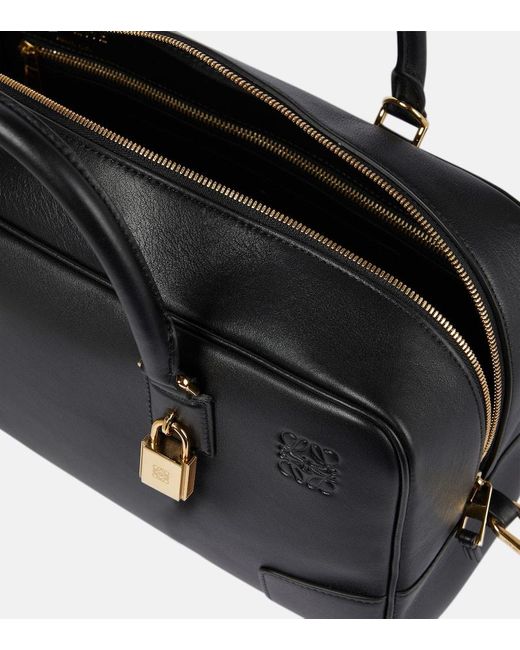 Loewe Black Tote Bag Amazona 28 Aus Leder