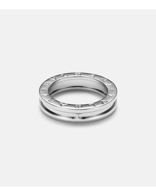 BVLGARI White Ring B.Zero1 Aus 18Kt Weissgold