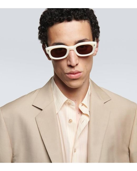 Lunettes De Soleil Whiskeyclone Rectangulaires Jacques Marie Mage pour homme en coloris Brown