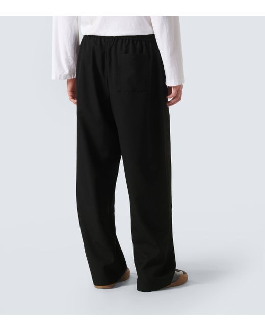 Pantalon ample a taille mi-haute Acne pour homme en coloris Black