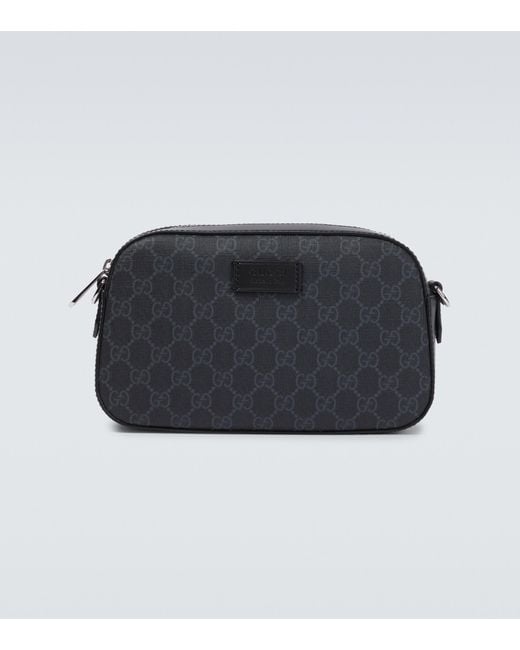 Gucci - GG Supreme Messenger Bag, Men, Black