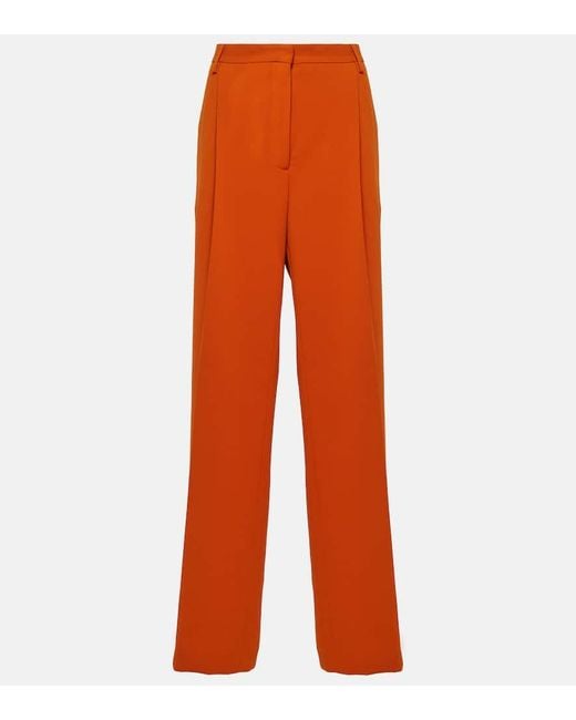 Pantaloni Regular di Dries Van Noten in Orange