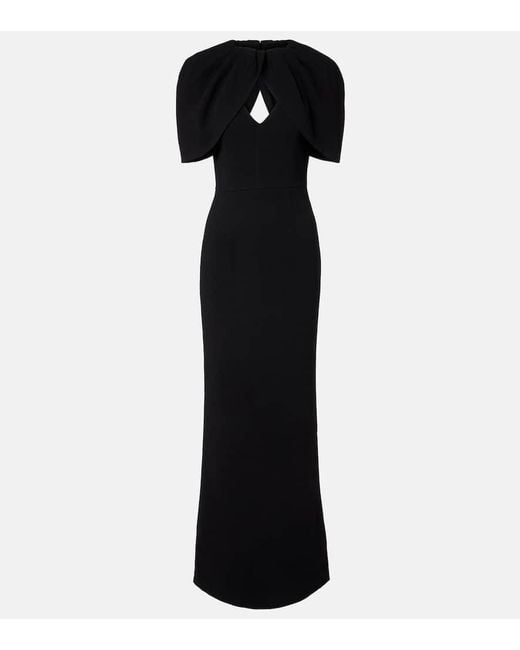 Rebecca Vallance Black Robe Cameron Aus Crepe