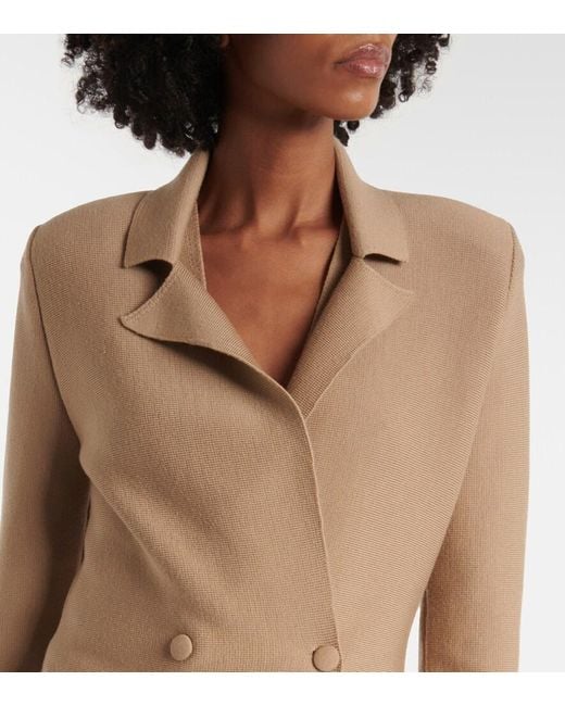 Gabriela Hearst Natural Bowen Wool Blazer
