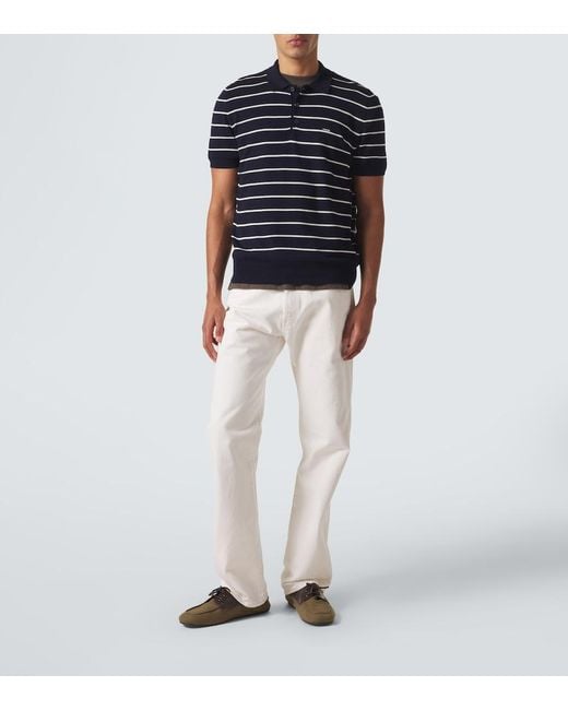 Prada White Straight Jeans for men