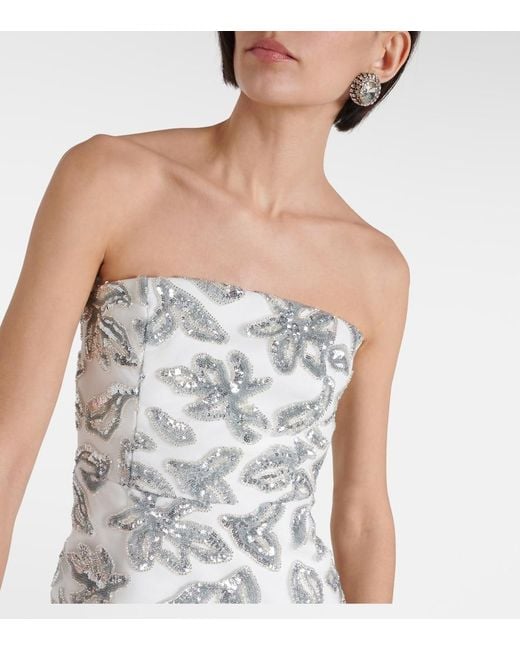 Rebecca Vallance Gray Suki Sequined Minidress